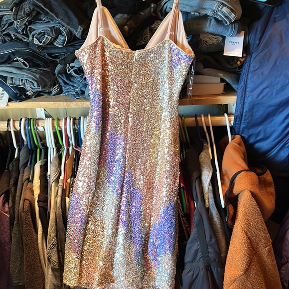 NWT sequin mini dress - Picture 3 of 3